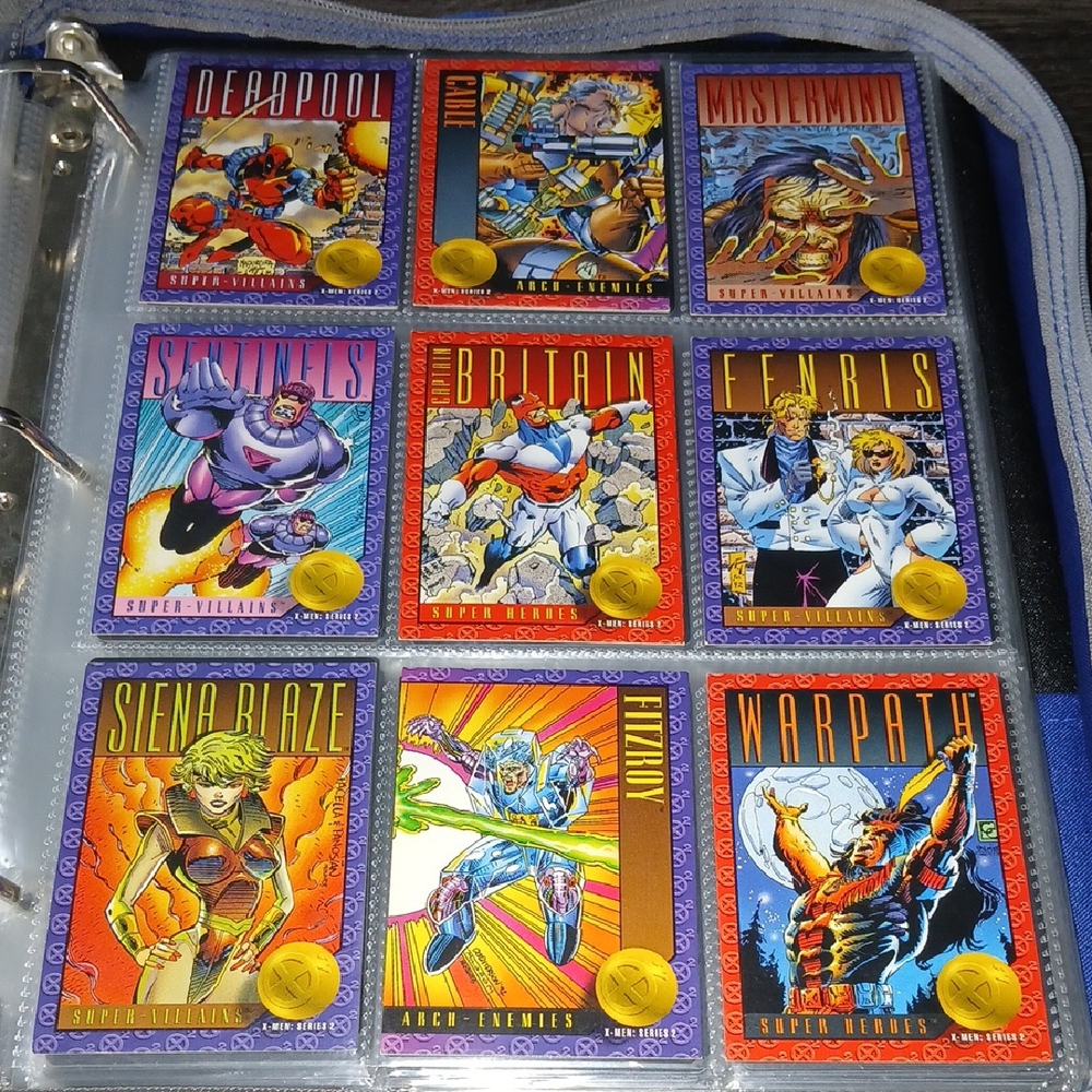 Marvel Trading Cards Some Vintage Some newer